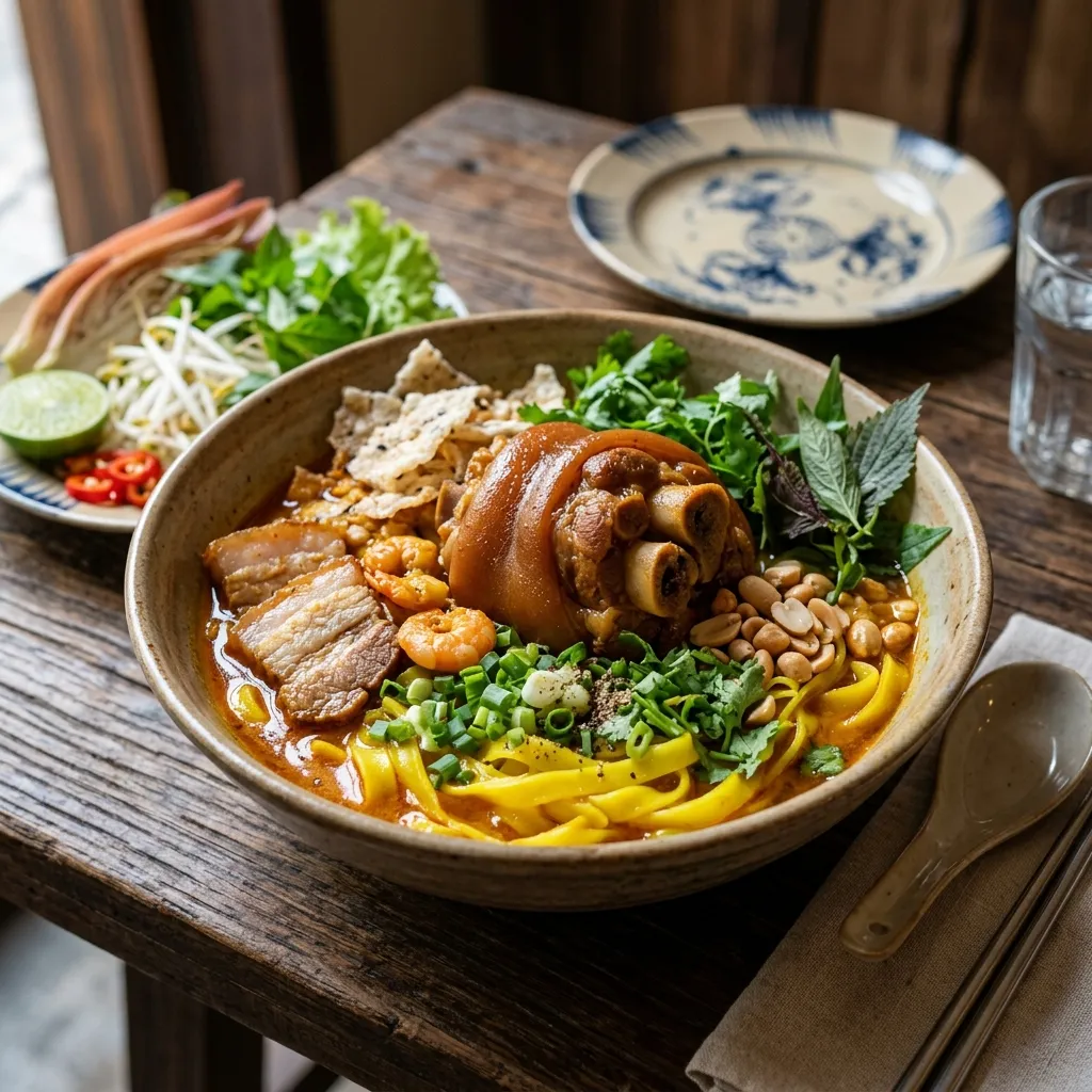 Mì Quảng Giò Heo