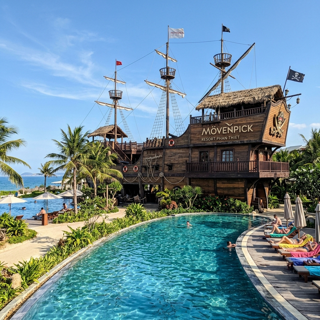 Mövenpick Resort Phan Thiết: Review Chi Tiết Resort 5 Sao "Cướp Biển" Trong NovaWorld (2026)