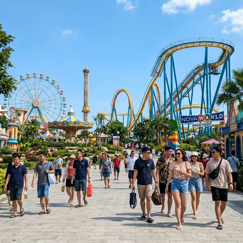 Circus Land, парк развлечений внутри NovaWorld Phan Thiet