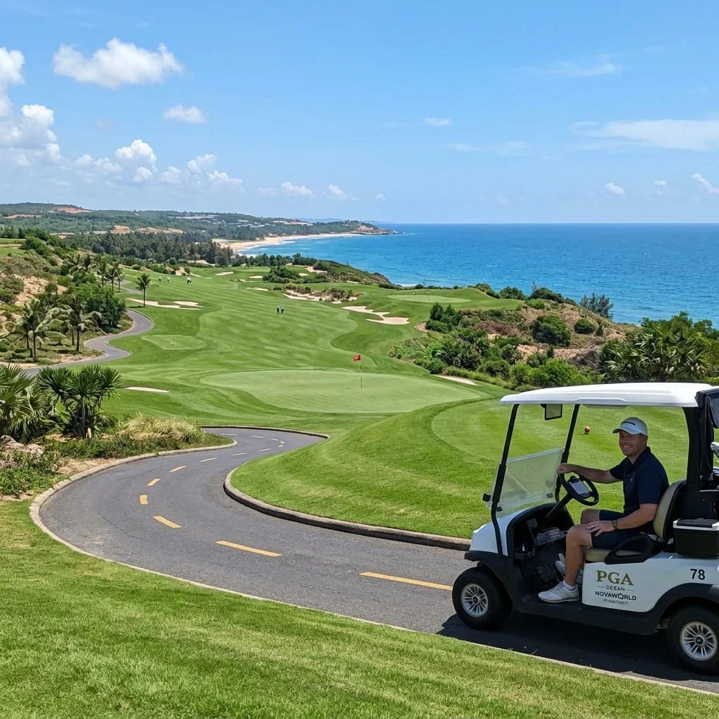 Гольф-поле PGA Ocean внутри NovaWorld Phan Thiet