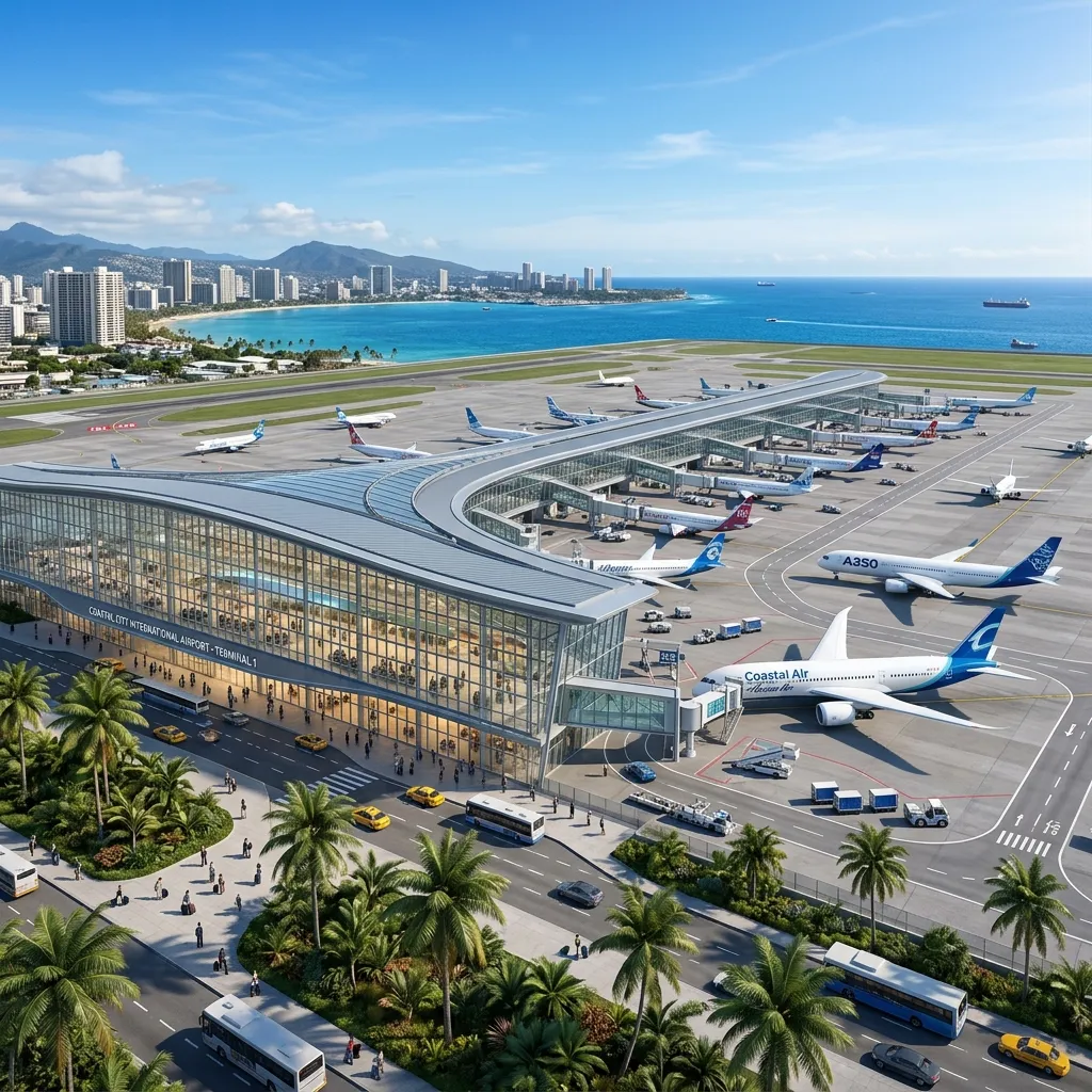 Phan Thiet airport, a destination for many flights