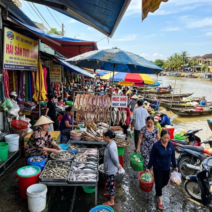Chợ Phan Thiết 2026: Cẩm Nang Mua Hải Sản, Đặc Sản & Khám Phá Ẩm Thực Đường Phố Từ A-Z