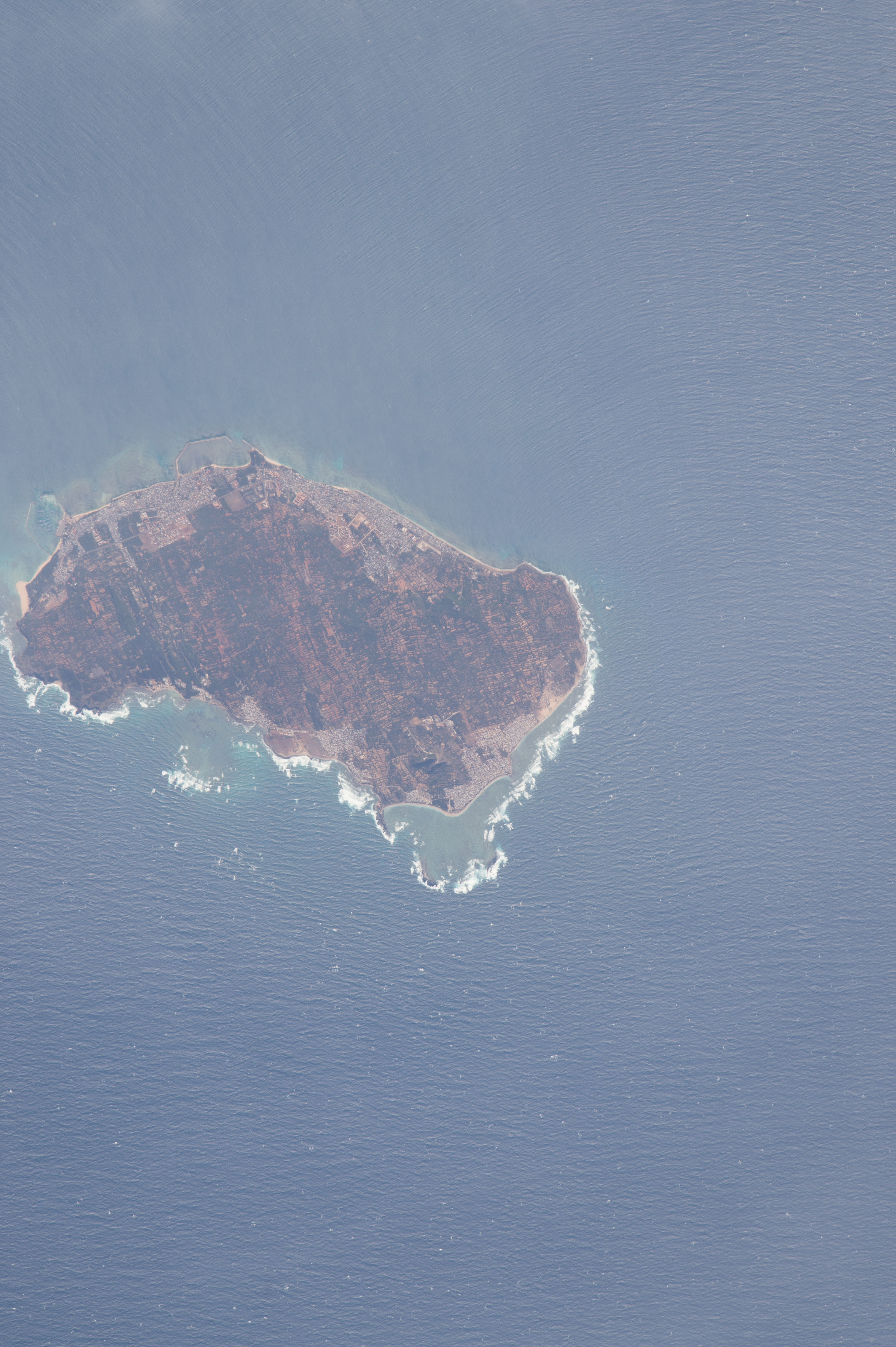 Phu Quy photographed from the International Space Station, NASA, 2016