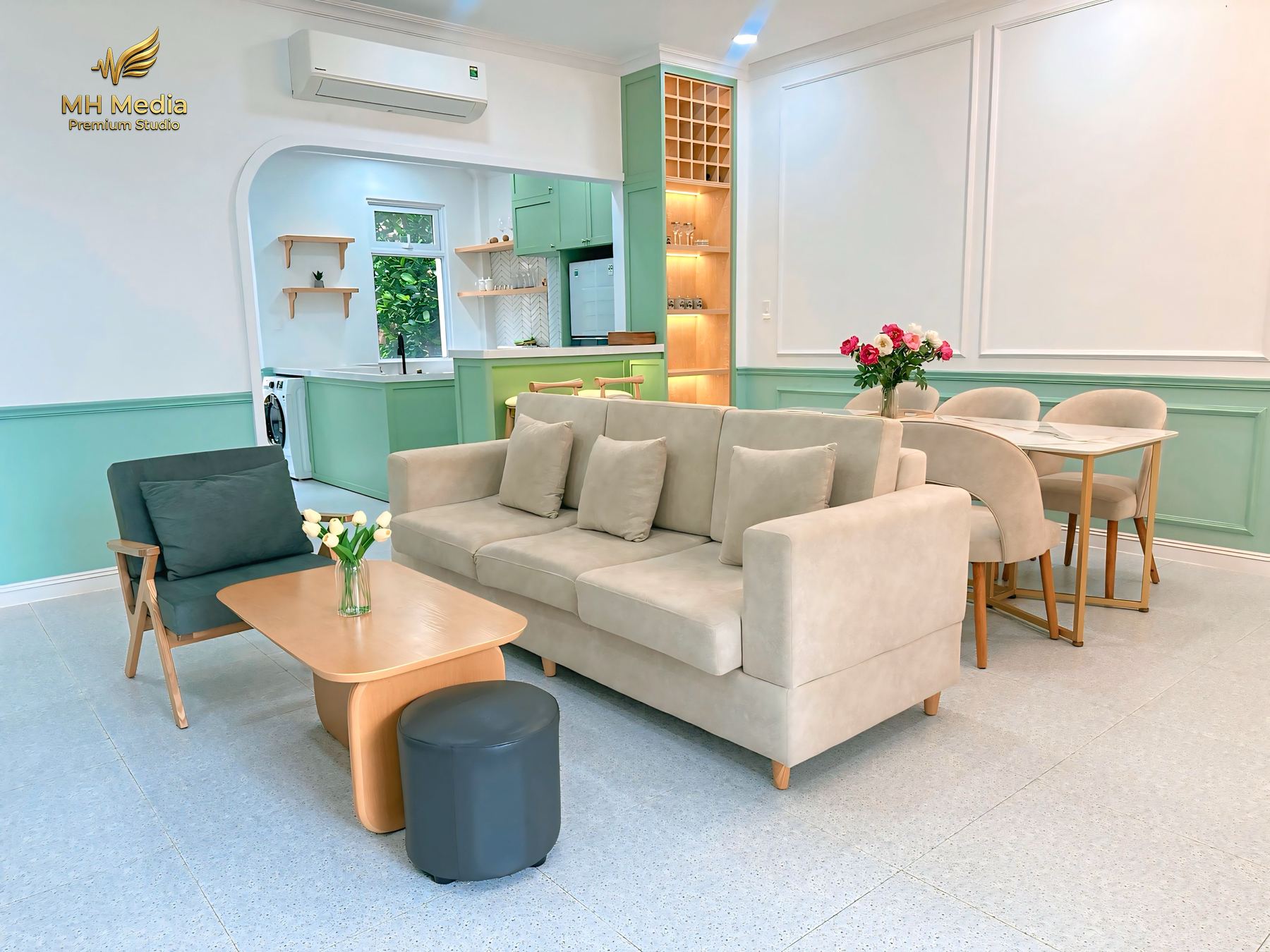 Nhà Phố 2PN Đối Diện Hồ Bơi – Cho Thuê Theo Tháng NovaWorld Phan Thiết