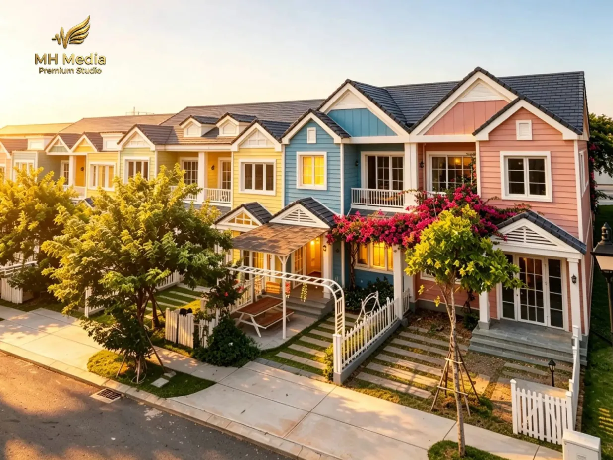 Nhà Phố Miami — 4PN Trục Phố Sầm Uất, Bồn Tắm Nằm — ảnh 1